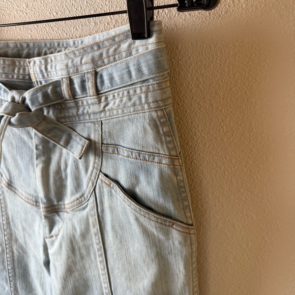 Stoned Immaculate Waiting For the Sun Bell Bottom Jeans Topanga Denim Women’s 27 - Picture 12 of 16